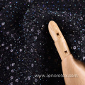 Polyester Paillettes Tweed Metallic Sequin Embroidery Fabric